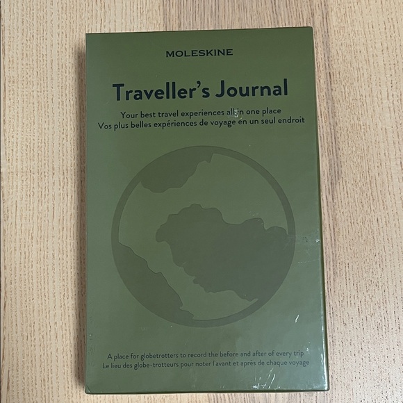 Moleskine Traveller's Journal with Olive Cover - Picture 1 of 6